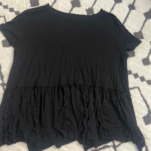 Flowy short sleeve shirt